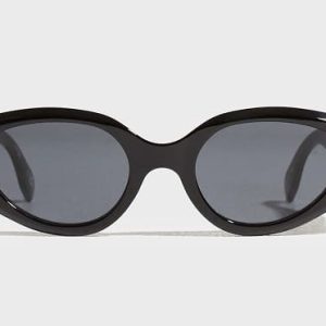 Check Round Sunglasses
